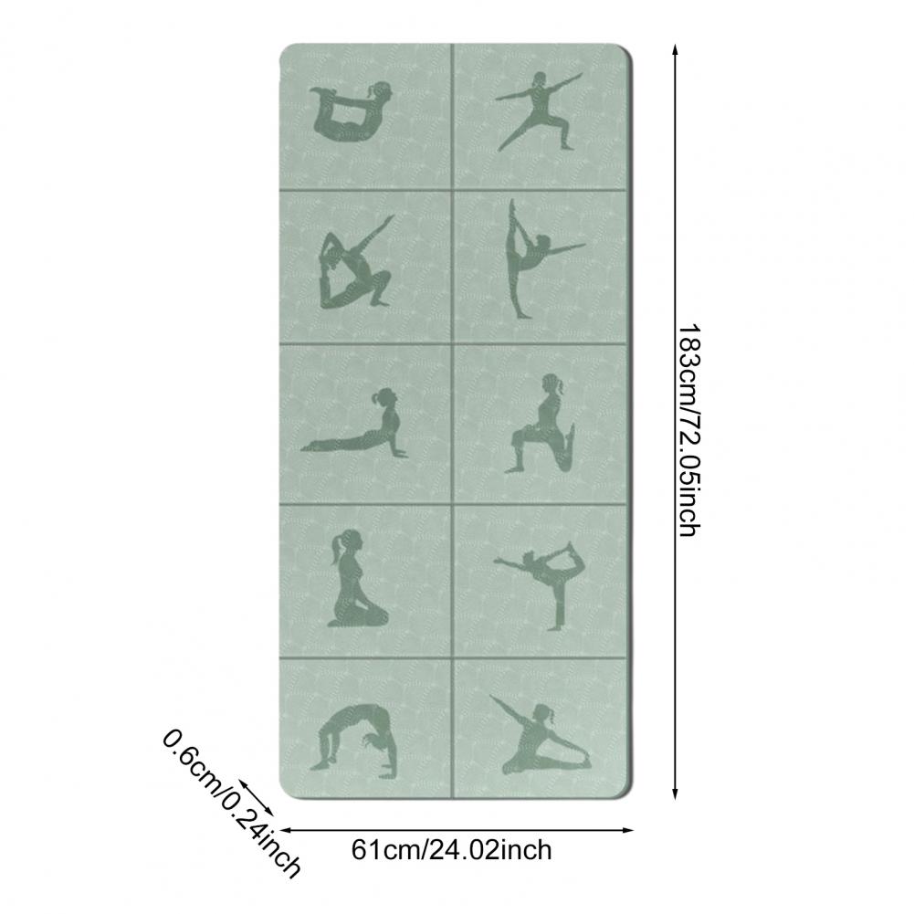 Pilates Yoga Shoes - Katlanabilir Yoga Matı Ekstra Taşınabilir Seyahat