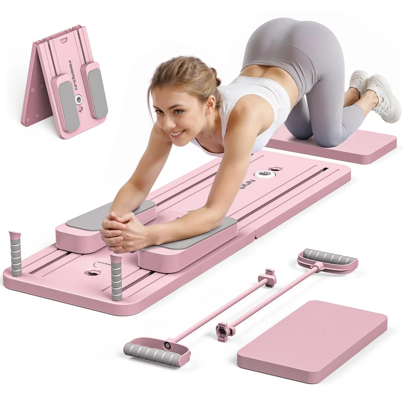 Pilates Yoga Training - Katlanabilir Pilates Tahtası Çok Fonksiyonlu Karın
