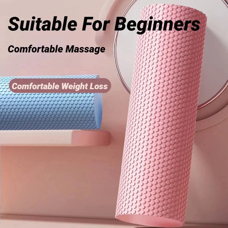 Pilates Yoga Bar - Altıgen EVA Köpük Yoga Rulosu, 10cm