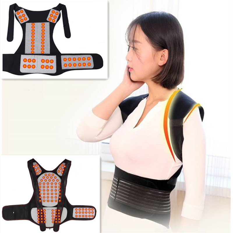 Posture Pole Corrector - Ağrı kesici yelek turmalin kendinden ısıtma