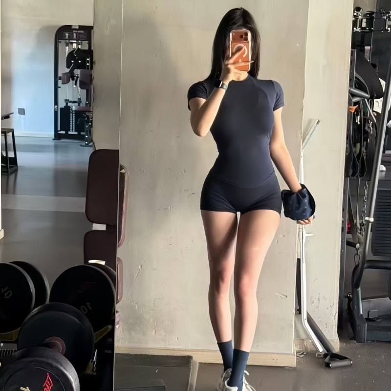 Kadınlar Yüksek Esnek Kısa Kol - Pilates Yoga Oxford incelemesi ve fiyatı