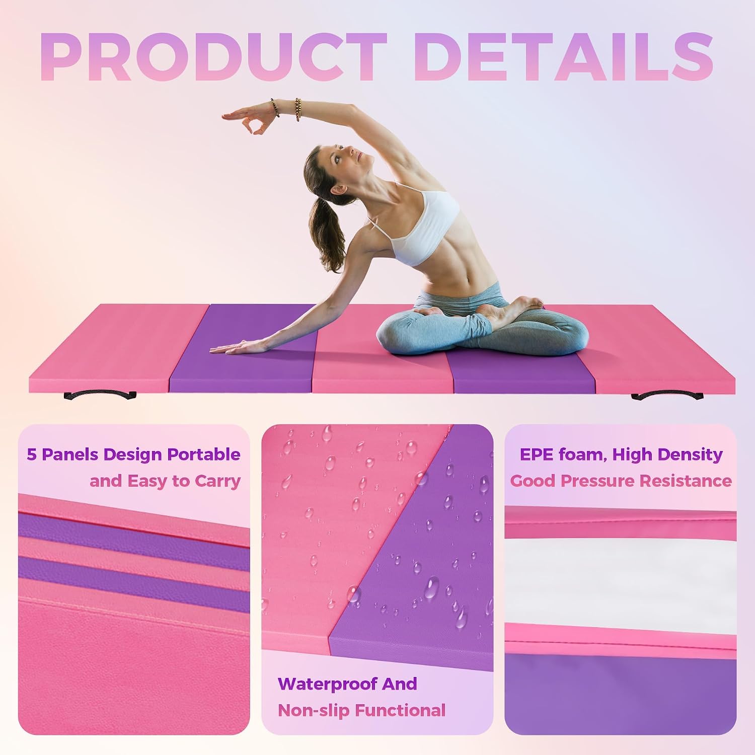 Katlanabilir Yoga Matı Jimnast - Pilates Yoga Shoes incelemesi ve fiyatı