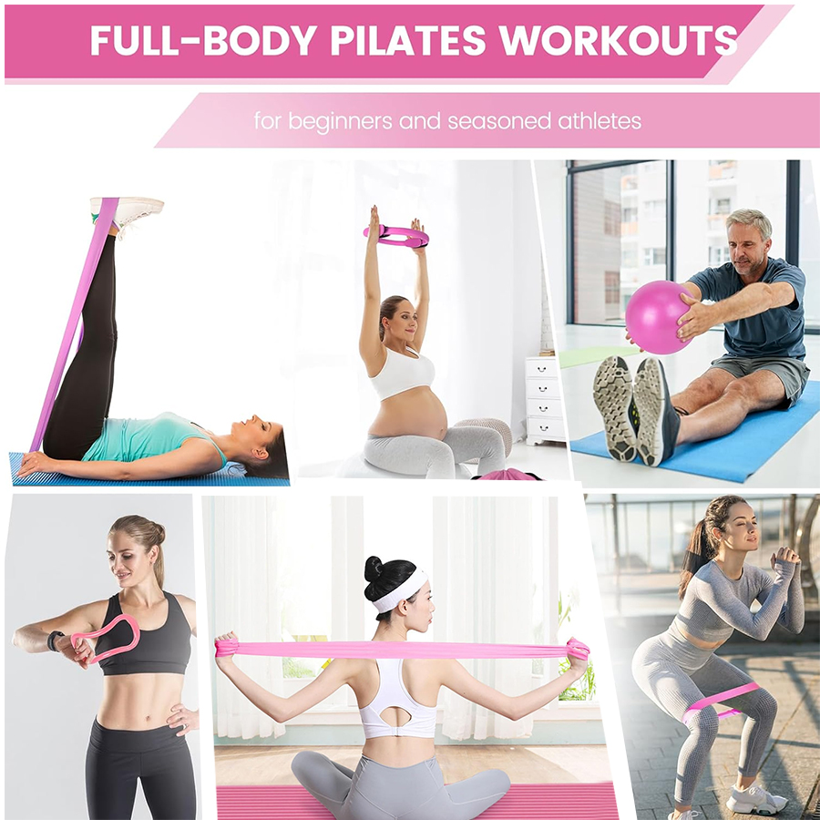 Özelleştirilmiş LOGO 5 Parçalı - Pilates Yoga Ball Workout incelemesi ve fiyatı